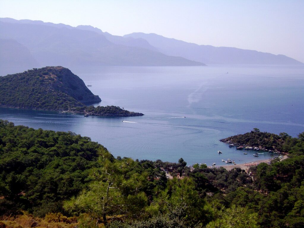 Gemiler Adası (Aya Nikola Adası) fethiye tekne kiralama