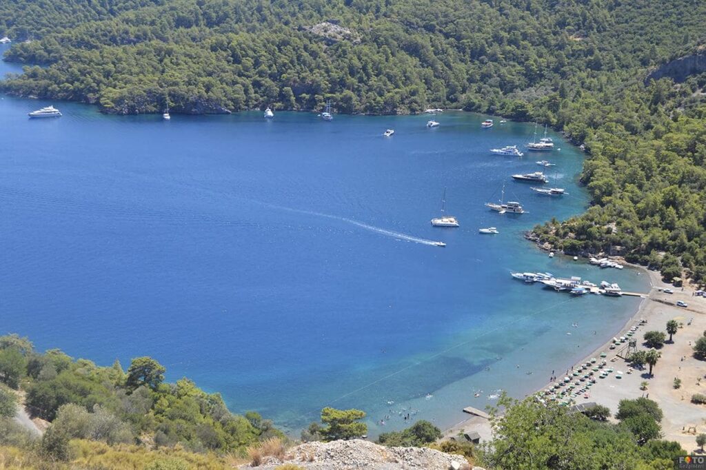 Sarsala Bay fethiye yacht charter