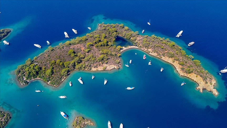 A Beautiful Landscape From Gocek / Turkey