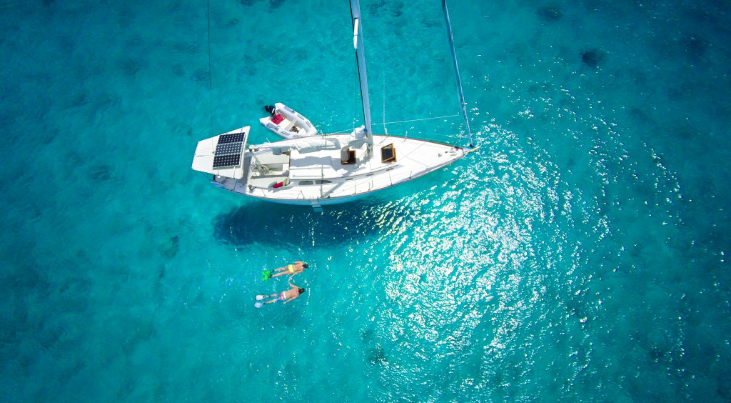 A bareboat charter allows experienced sailors to sail independently without the need for a skipper or crew.